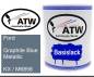Preview: Ford, Graphite Blue Metallic, KX / M6856: 1L Lackdose, von ATW Autoteile West.
